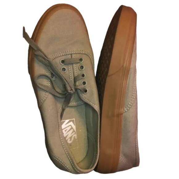 Vans Womens Authentic Pro VN0A3 Dark Shadow Lace Up Skateboard Shoes Size W 8.0 - Picture 3 of 5